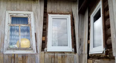 Пластиковые окна в старом деревянном доме (70 фото) » НА ДАЧЕ ФОТО