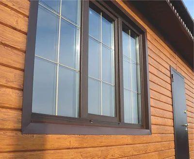 Пластиковые окна пвх в деревянном доме, обсада и окосячка | стоимость в  Брянске