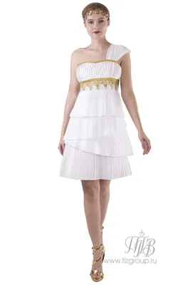 Белое платье в греческом стиле - купить за 14000 руб: недорогие древний  мир, античность в СПб