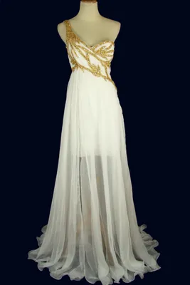 Платье в греческом стиле на одно плечо - Royal Dresses