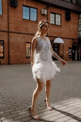 🍸 Платье с в стиле Голливуд Duffy White 👗 Платья в аренду и напрокат  Story Dress Москва