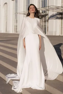 Купить свадебное платье \"Кейп Верея\" от Anna Kuznetcova в Москве · размер ·  фото · цена
