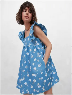 Платье TOPTOP мини с крылышками — купить в интернет-магазине по низкой цене  на Яндекс Маркете