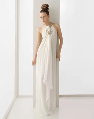 Пошив свадебного платья в греческом стиле