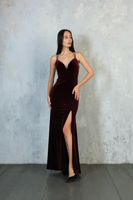 Заказывайте Стильное женское платье из бархата от интернет магазина \"K\u0026ML\"  - 820751224