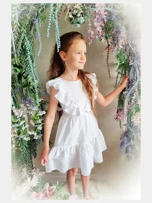Платья из хлопкового шитья для девочки, Silinda, рост 122-128 за 1900 ₽  купить в интернет-магазине KazanExpress