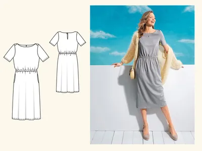 Простое летнее платье: 15 выкроек с иллюстрированным курсом по шитью для  начинающих: купить выкройки, пошив и модели | Burdastyle