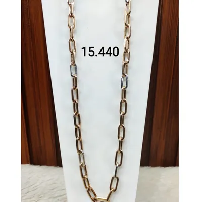 Buy quality 18 carat rose gold antique gents chain RH-GC703 in Ahmedabad
