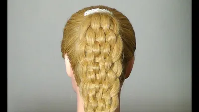 Коса из 8-ми прядей! Плетение кос. 8-strand.. — Видео | ВКонтакте