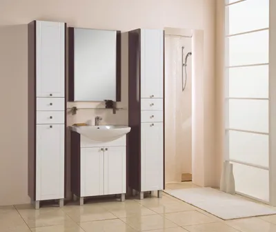 Купить Мебель для ванной AQUATON Альпина 65 венге | Мебель для ванной в  интернет-магазине Aquaton-pro.ru