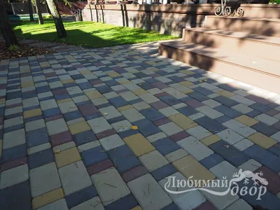 Тротуарная плитка Старый город в Минске | «Мой любимый двор»