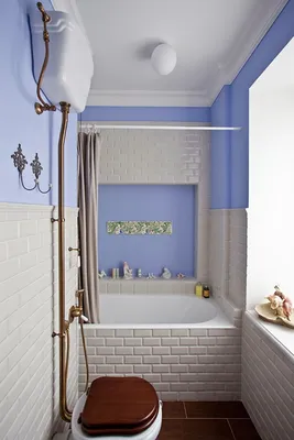Шебби шик — ванная комната — Галерея интерьеров