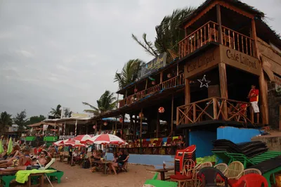 Анджуна – самый неформальный пляж штата Гоа