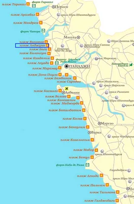 25 лучших пляжей Гоа - какой выбрать для отдыха, фото, описание, карта