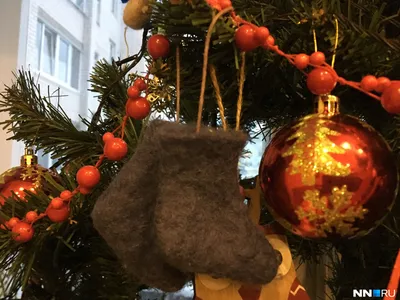 Идеи для новогоднего декора: валяем валенки на елку за 7 шагов - 5 декабря  2017 - nn.ru