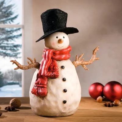Снеговик из папье маше своими руками\\украшение на елку\\поделки с детьми |  Галчонка DIY | Дзен