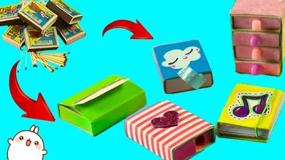 5 AWESOME IDEAS FOR A SCHOOL WITH MATCHBOXES - YouTube
