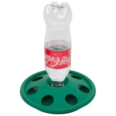 Поилка под бутылку Olba напольная с отверстиями 7 ячеек пластик D7GG —  купить недорого | Мир Птиц