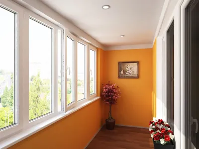 Внутренняя обшивка балкона в Уфе по цене от 5400 руб. | Галерея окон