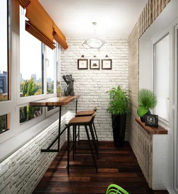 Отделка балкона внутри - Дизайн и обустройство дома