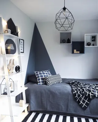 Покраска стен в два цвета — 50 новых идей | Boy bedroom design, Tween room,  Home decor bedroom