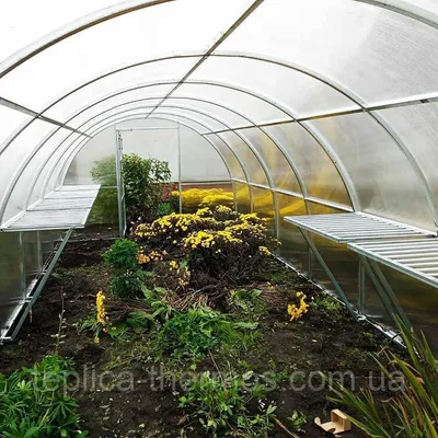 Additional shelves in a greenhouse with their hands - YouTube