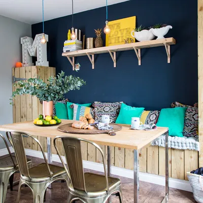 Как украсить стену над обеденным столом: 22 красивые идеи — Roomble.com