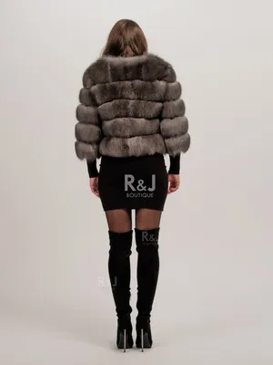 Полушубок из песца - R\u0026J BOUTIQUE