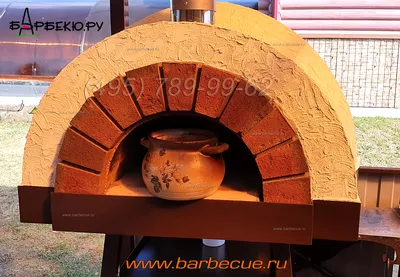 Помпейская печь для пиццы \"Матрёна-2\" с доставкой и монтажом под ключ.  Заказать дровяную помпейскую печь с подовой плитой недорого у  производителя. Пицца печь дёшево под ключ