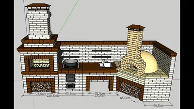ПОМПЕЙСКАЯ ПЕЧЬ В СОСТАВЕ КОМПЛЕКСОВ БАРБЕКЮ для самостоятельного  строительства - YouTube