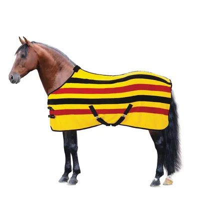 Флисовая денниковая попона Masta Ascot Stripe, 140 см | Horse-Rehab.Ru