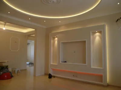 Как сделать круглый потолок с внутренней подсветкой? | Дом и семья |  ШколаЖизни.ру