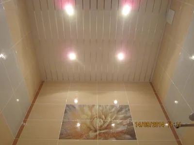 Ремонт ПВХ панелей потолка в ванной - своими руками - Блог о строительстве
