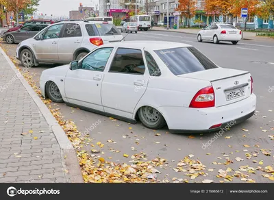 Krasnoyarsk Russia October 2018 Lada Priora Car Tuning Running Gear – Stock  Editorial Photo © blacklionder@gmail.com #219965612