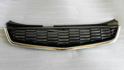Тюнинг решетка радиатора Лада Приора 2 без значка, черная, RS-66872