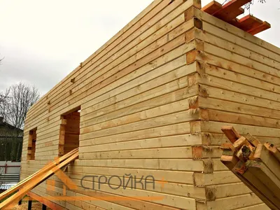 Пристройка к деревянному дому из бруса от 20.000 рублей за 1 м2. Русские  бригады, жмите!
