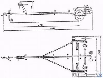 Как сделать прицеп для лодки своими руками?