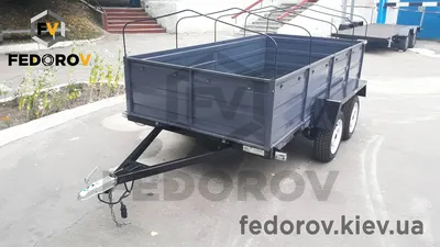 Прицеп легковой двухосный 1500х3000х400 - FEDOROV - прицепы и фаркопы, цена  24400 грн — Prom.ua (ID#745896025)