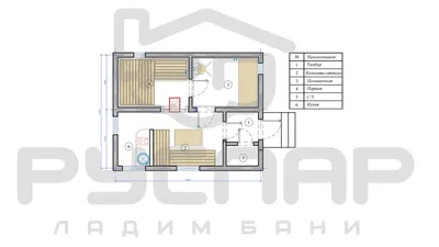 Проект бани 6x5 | Фото проектов бани 5 на 6 метров
