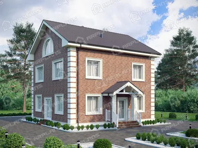 Проект дома К-184 качественное строительство домов по доступной цене в  Екатеринбурге - Формула Загородного Строительства