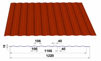 Купить Профнастил С10 | Пермский завод профнастила | КВИН - КВИН