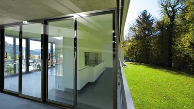 Алюминиевые раздвижные окна «АЛЮТЕХ», заказать теплые раздвижные окна из  алюминиевого профиля