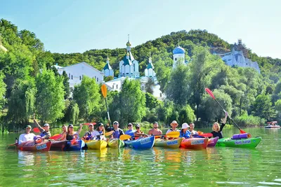 Поход на каяках и SUP по реке Северский Донец - Travel Kayak