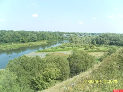 Фото Вид со старого моста через реку Хопер в городе Балашов в городе Балашов