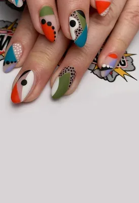 Абстракция. Маникюр. Ногти. Идеи для ногтей. Nail Art. Nails Design. Gel  Art | Броский маникюр, Шикарные ногти, Гламурные ногти