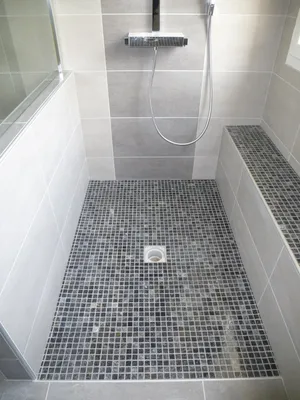 Душ в ванной с поддоном - 69 фото
