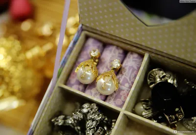 Серьги Aliexpress Women's fashion earrings with cubic zirconia and  imitation pearls hanging earrings Wedding jewelry Free shipping low price -  «♢ Мои самые дорогие серьги с AliExpress и самый любимые ♢ С