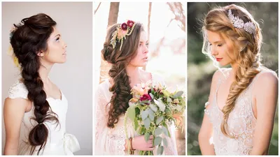 Свадебные прически с косами: красивые укладки для невесты на свадьбу на  длинные, средние волосы с фото, особенности плетений для торжества, правила  выбора модели, варианты для различных стилей