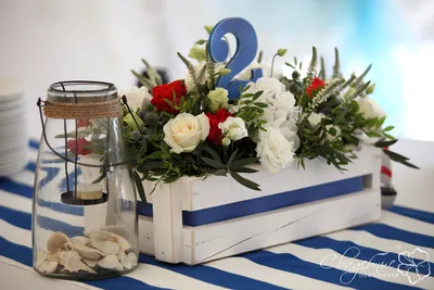 Морская свадьба - Свадебные Помощники - свадебная флористика и декор в  Москве