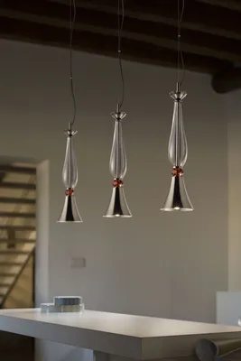 Подвесной светильник Euroluce Lampadari OLYMPIA S1L - купить | Цена,  характеристики | Fume